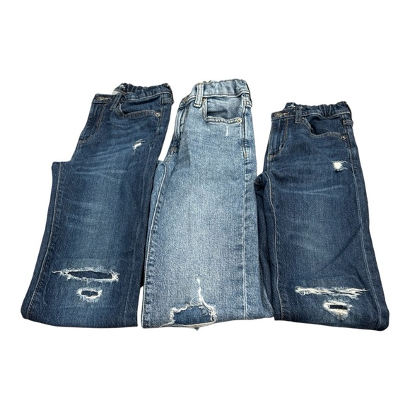 Old Navy Size 10 Straight Stretch Jeans Bundle Lot - Picture 1 of 8